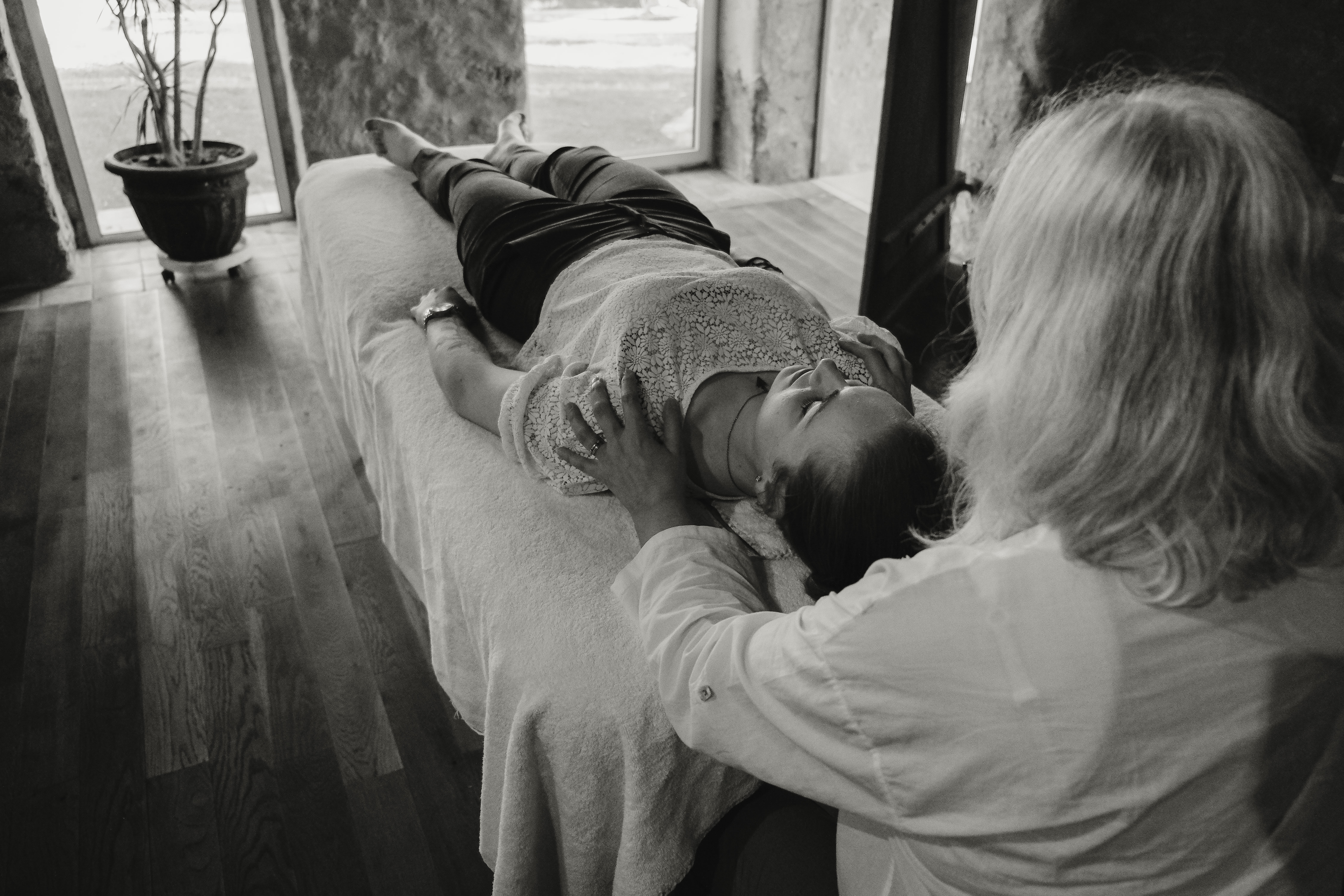 Séance de soins énergétiques